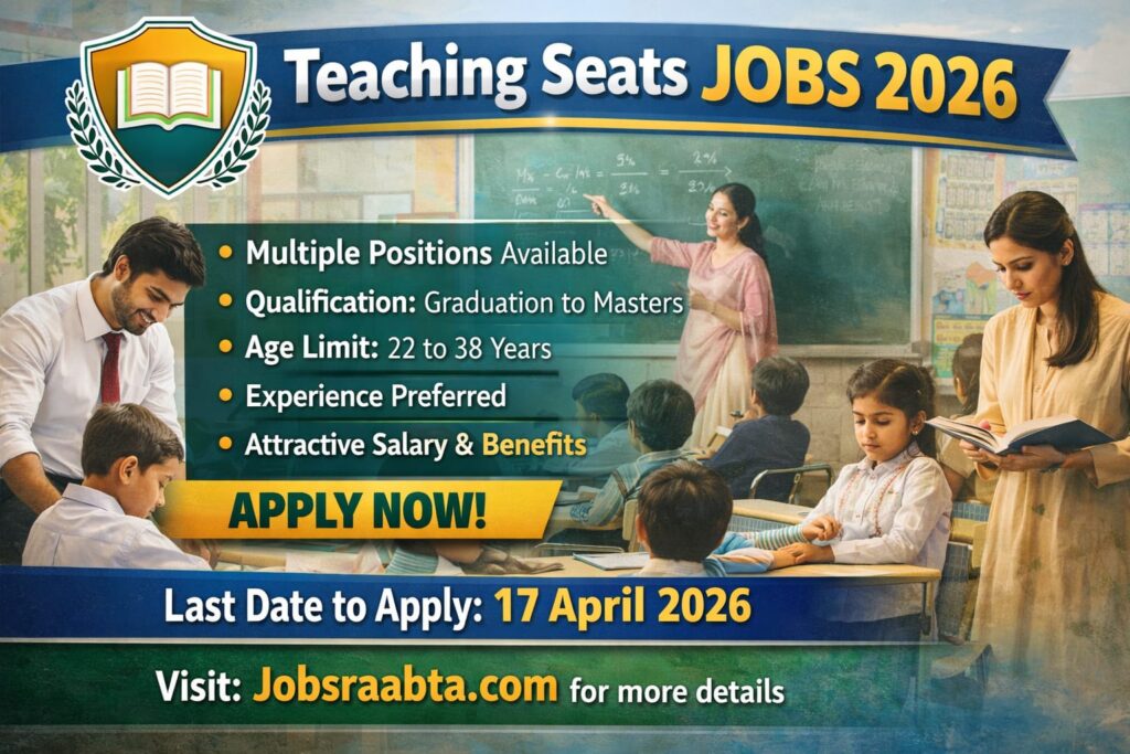 Teaching Seat in Literacy Department Jobs 2026 – Punjab Govt | Online Apply