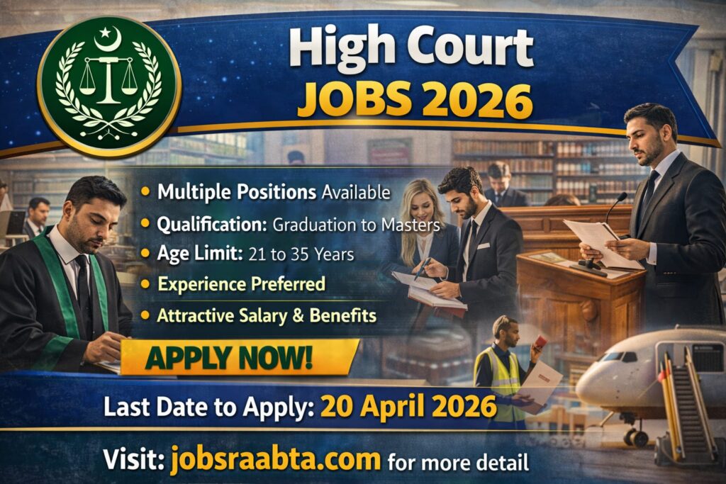 High Court Jobs 2026 Online Apply – Latest Advertisement | 50 Vacancies Announced