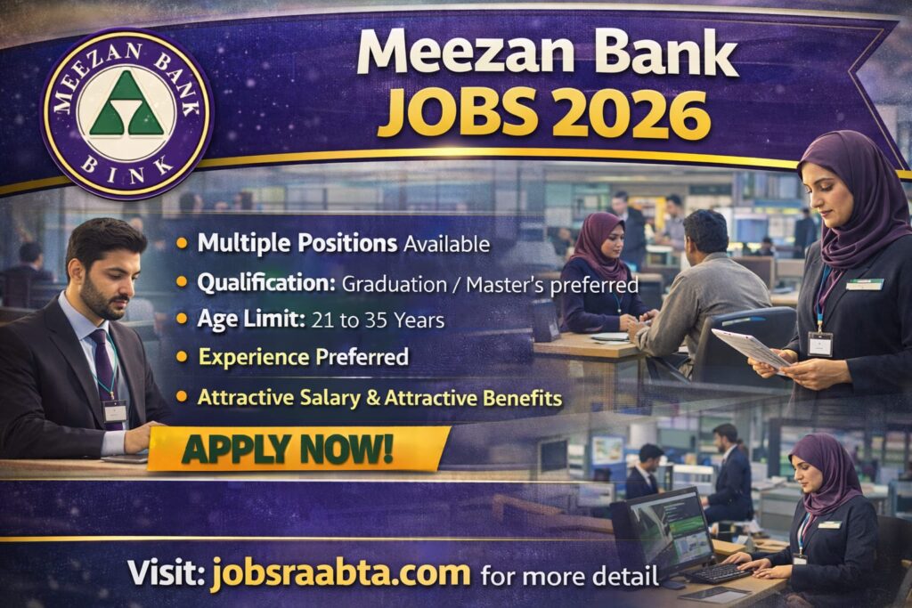 Meezan Bank Jobs 2026 – Apply Online | Latest Career Opportunities in Pakistan